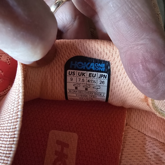 Hoka Coral Slip-On Recovery Sneakers. Excellent Condition - Picture 3 of 5